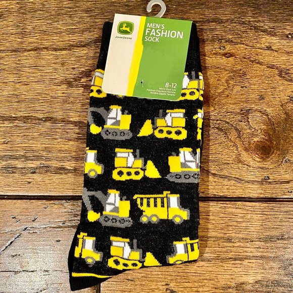 NWT Men's John Deere CAT Construction Socks - Picture 1 of 3